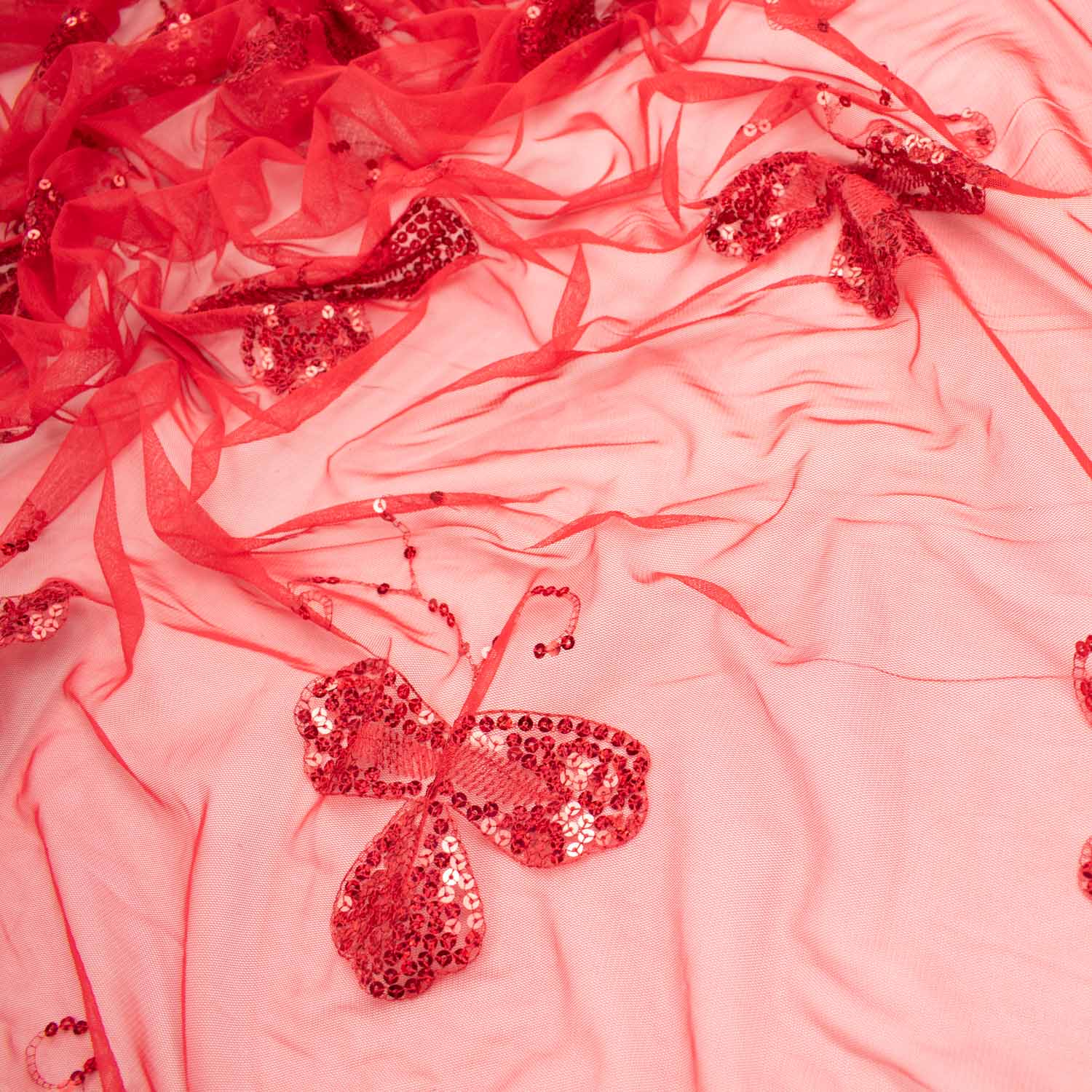 Light Sequin Tulle Lace Design-13