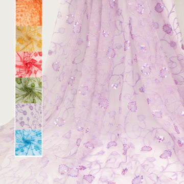 Light Sequin Tulle Lace Design-3