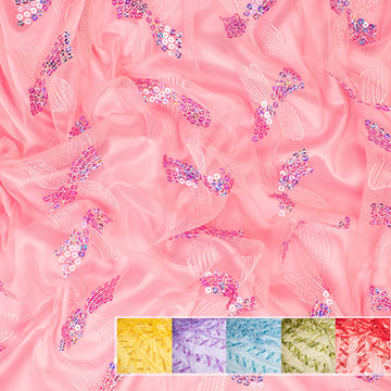 Light Sequin Tulle Lace Design-15