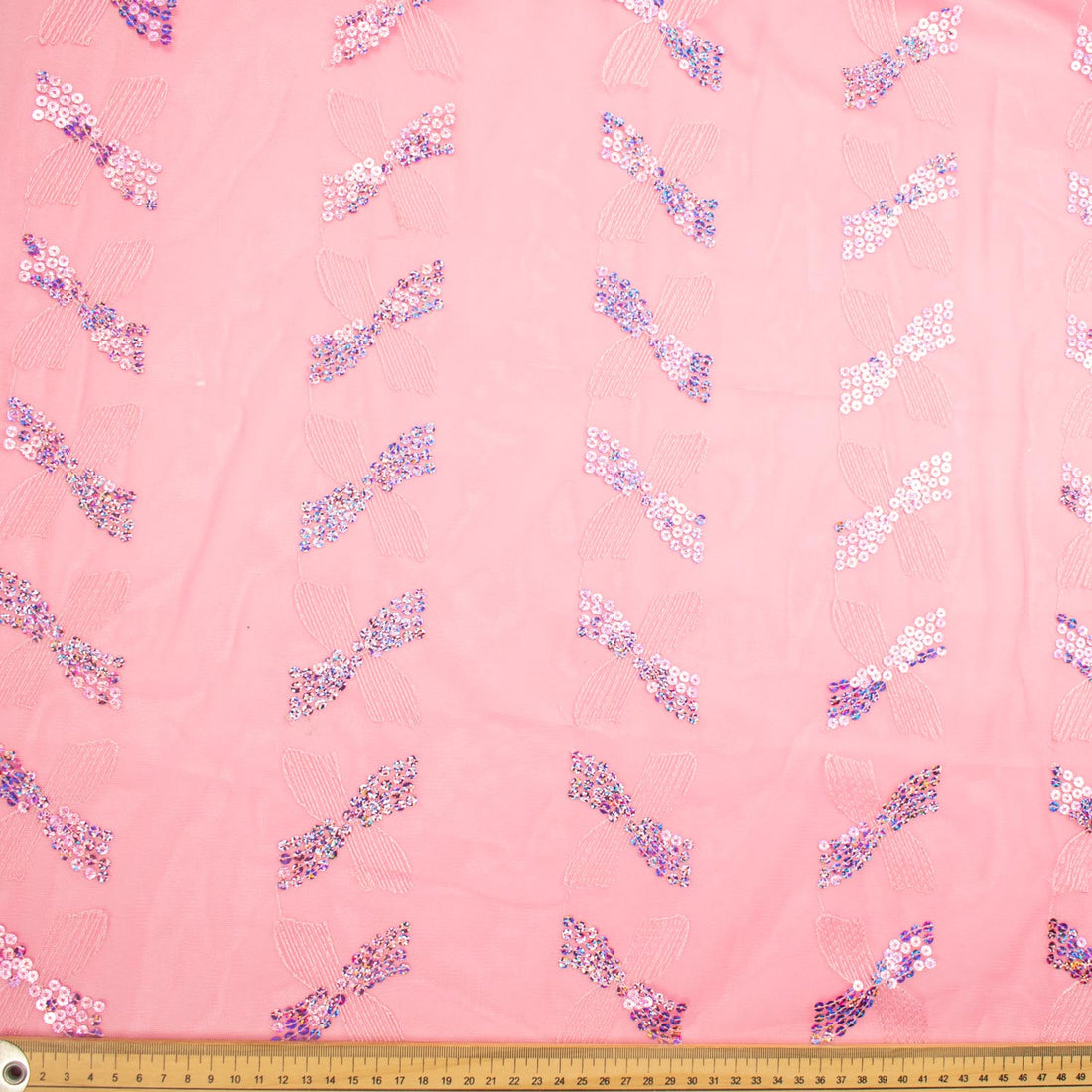 Light Sequin Tulle Lace Design-15