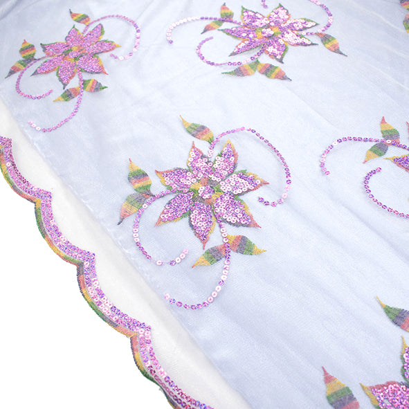 Light Sequin Tulle Lace Design-6