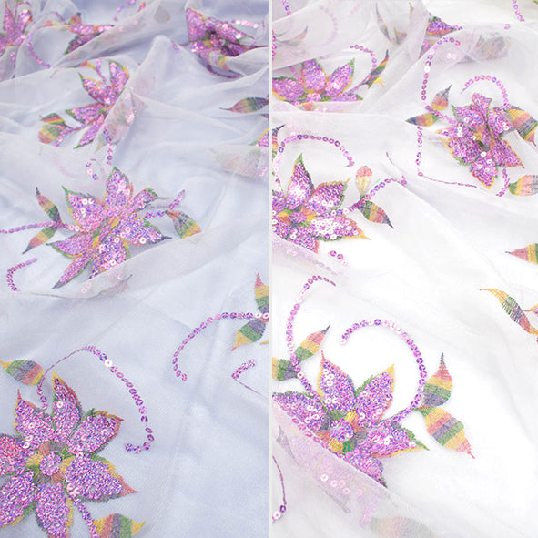 Light Sequin Tulle Lace Design-6