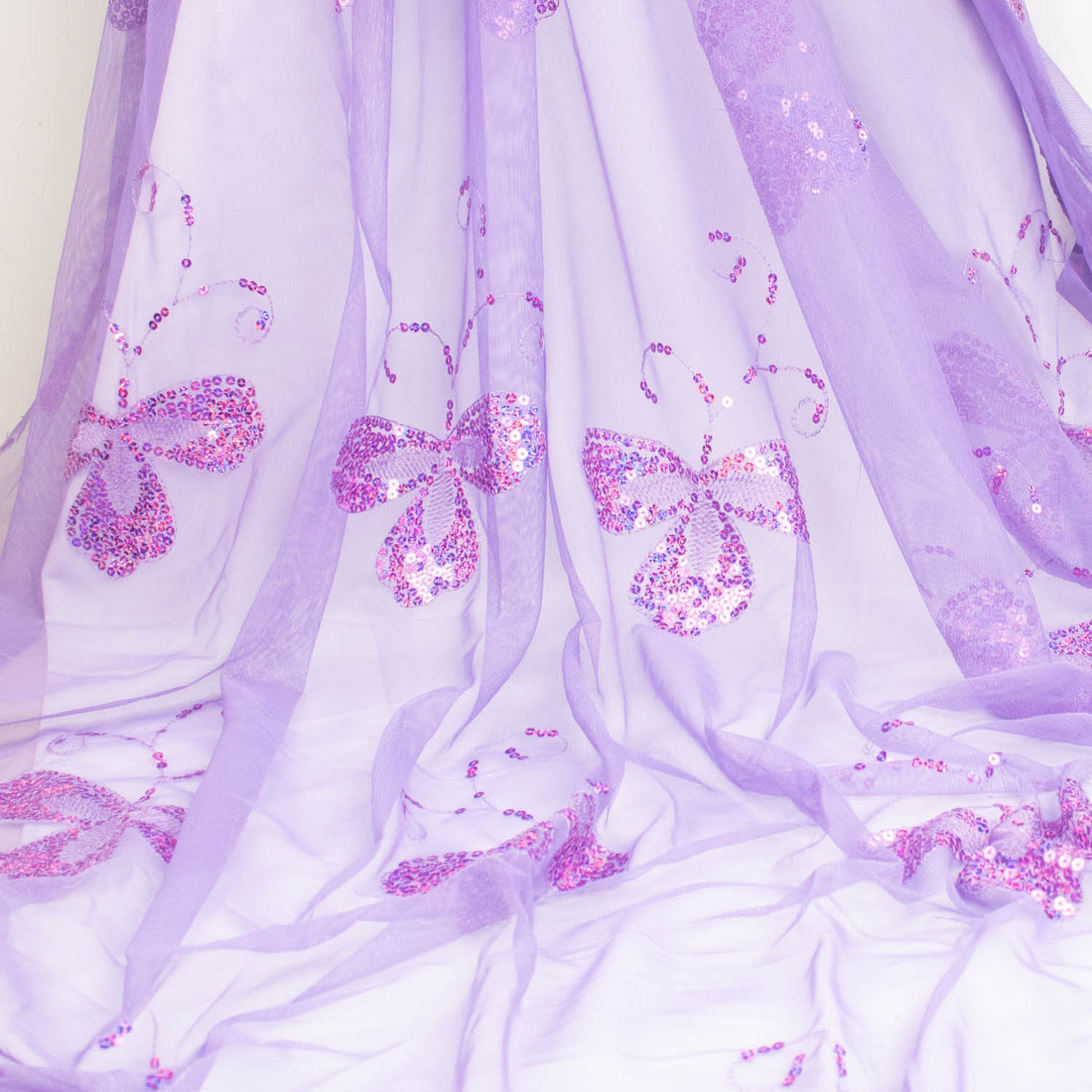 Light Sequin Tulle Lace Design-13