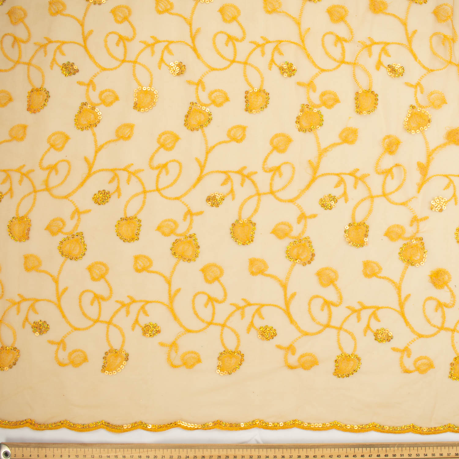 Light Sequin Tulle Lace Design-3