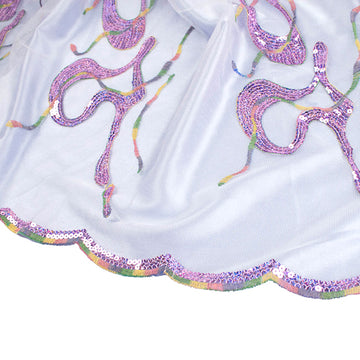 Light Sequin Tulle Lace Design-8