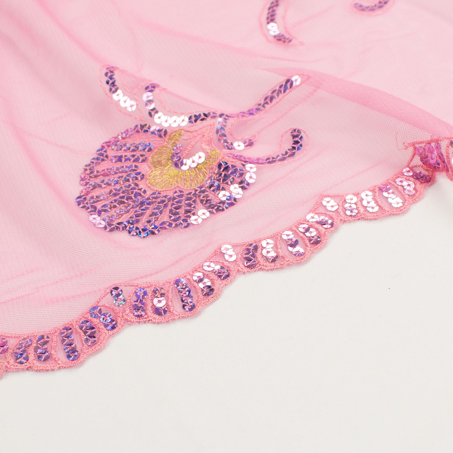 Light Sequin Tulle Lace Design-9