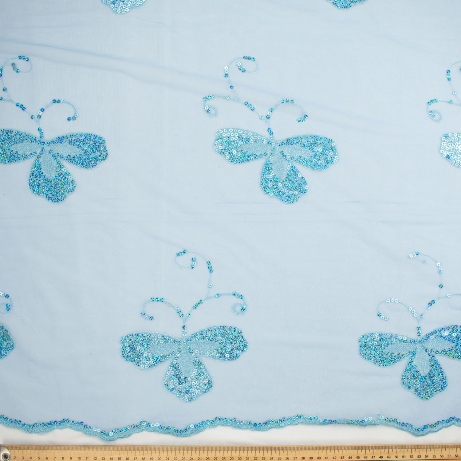 Light Sequin Tulle Lace Design-13