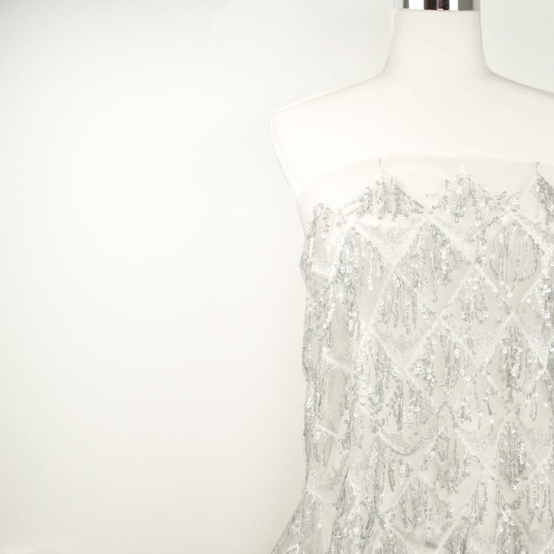 Sequin Fringing Lace