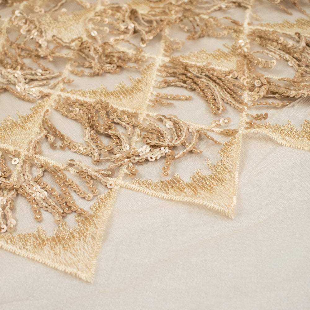 Sequin Fringing Lace