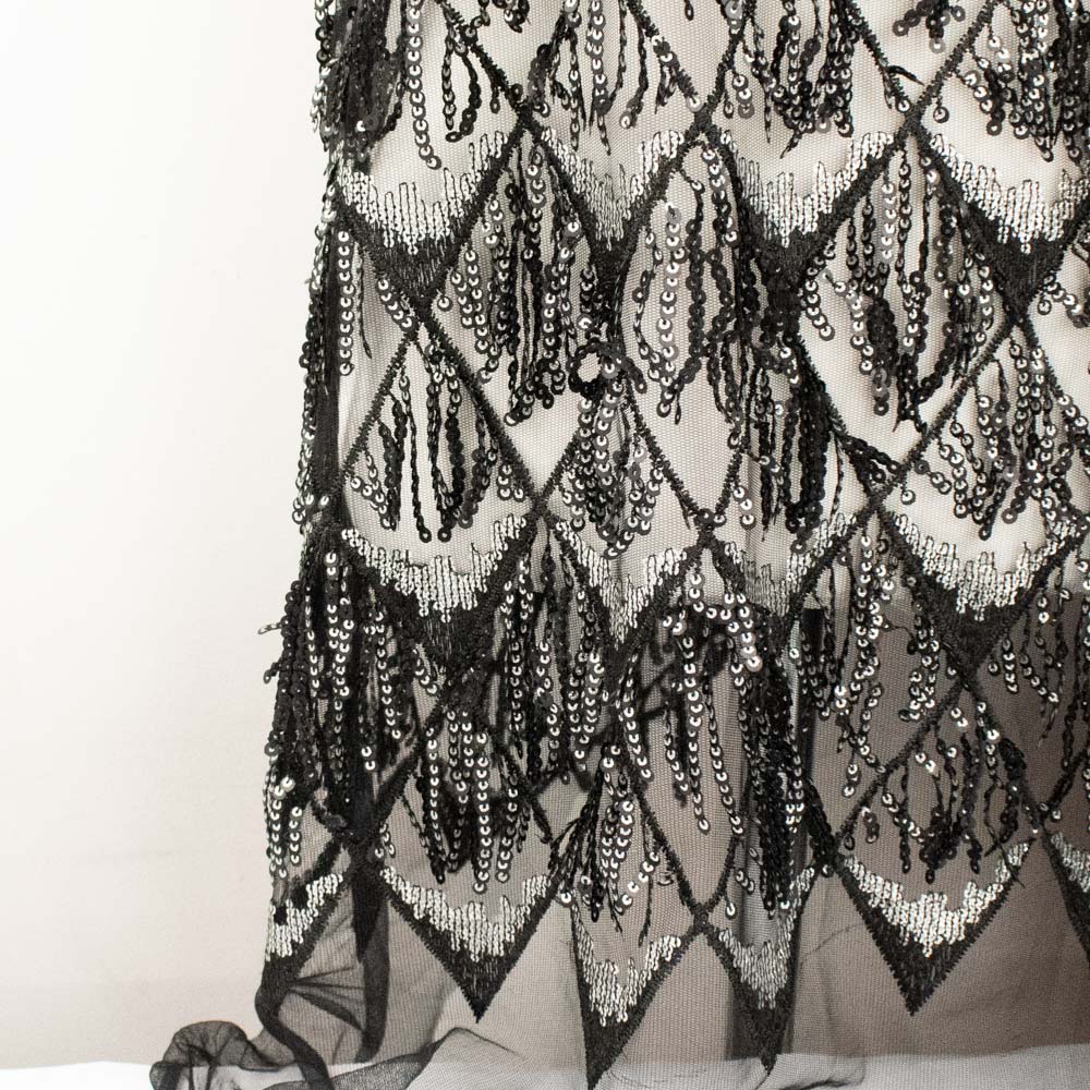 Sequin Fringing Lace