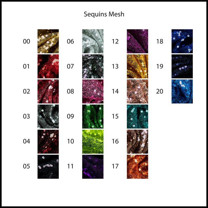 All Over Sequin Mesh – Homecraft Textiles