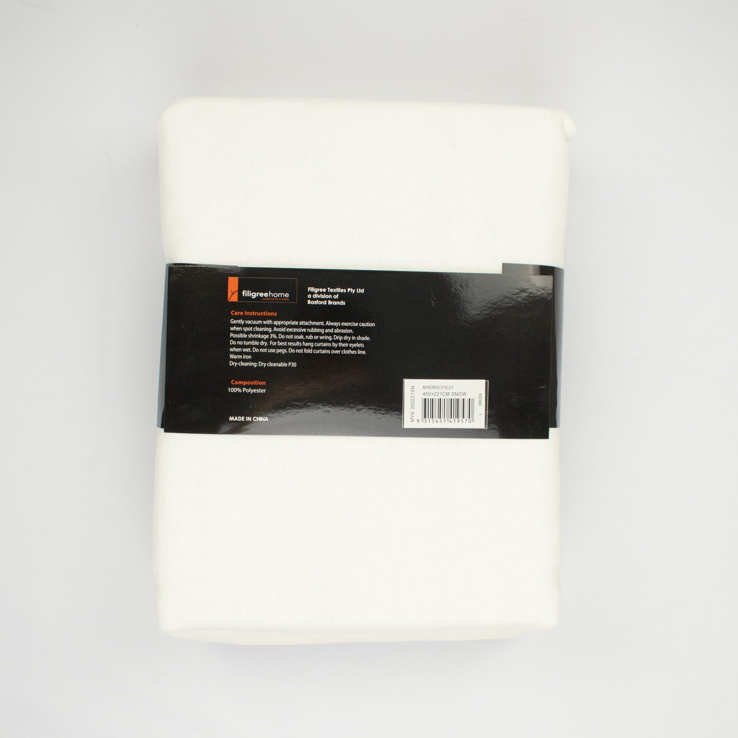 Eyelet Ring Top Sheer Curtain Design-MYKONOS