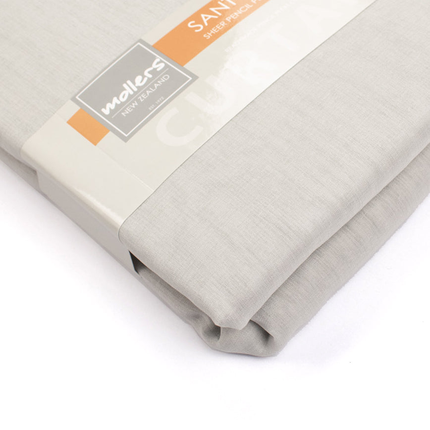 Pencil Pleat Sheer Curtain Design-Santorini