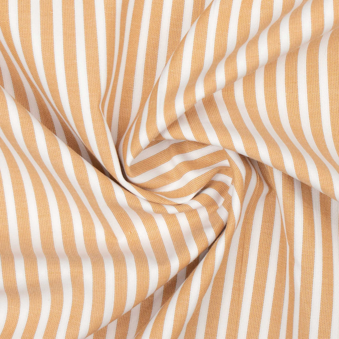 Stripe Shirting Design-18 Camel & White