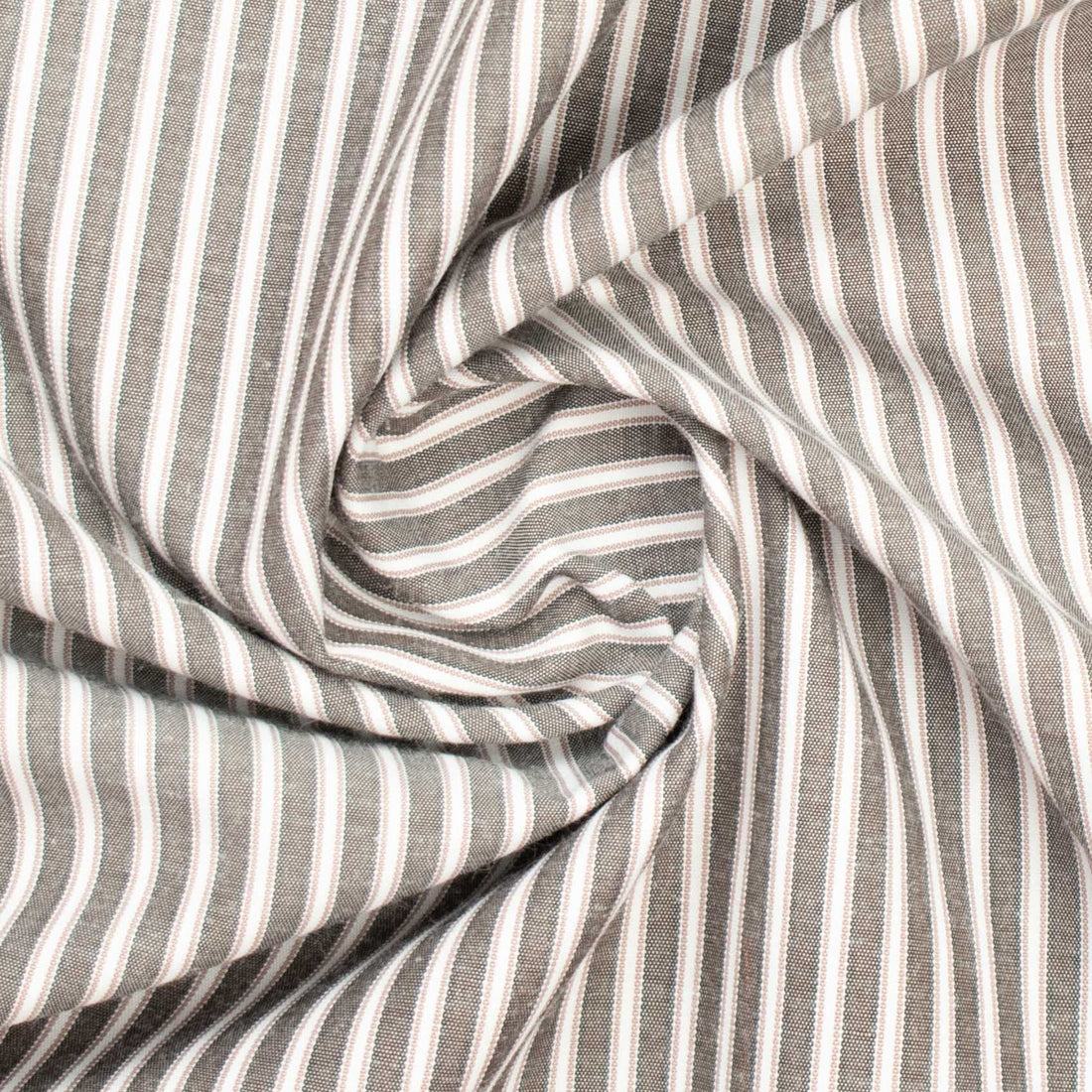 Stripe Shirting Design-44 Brown