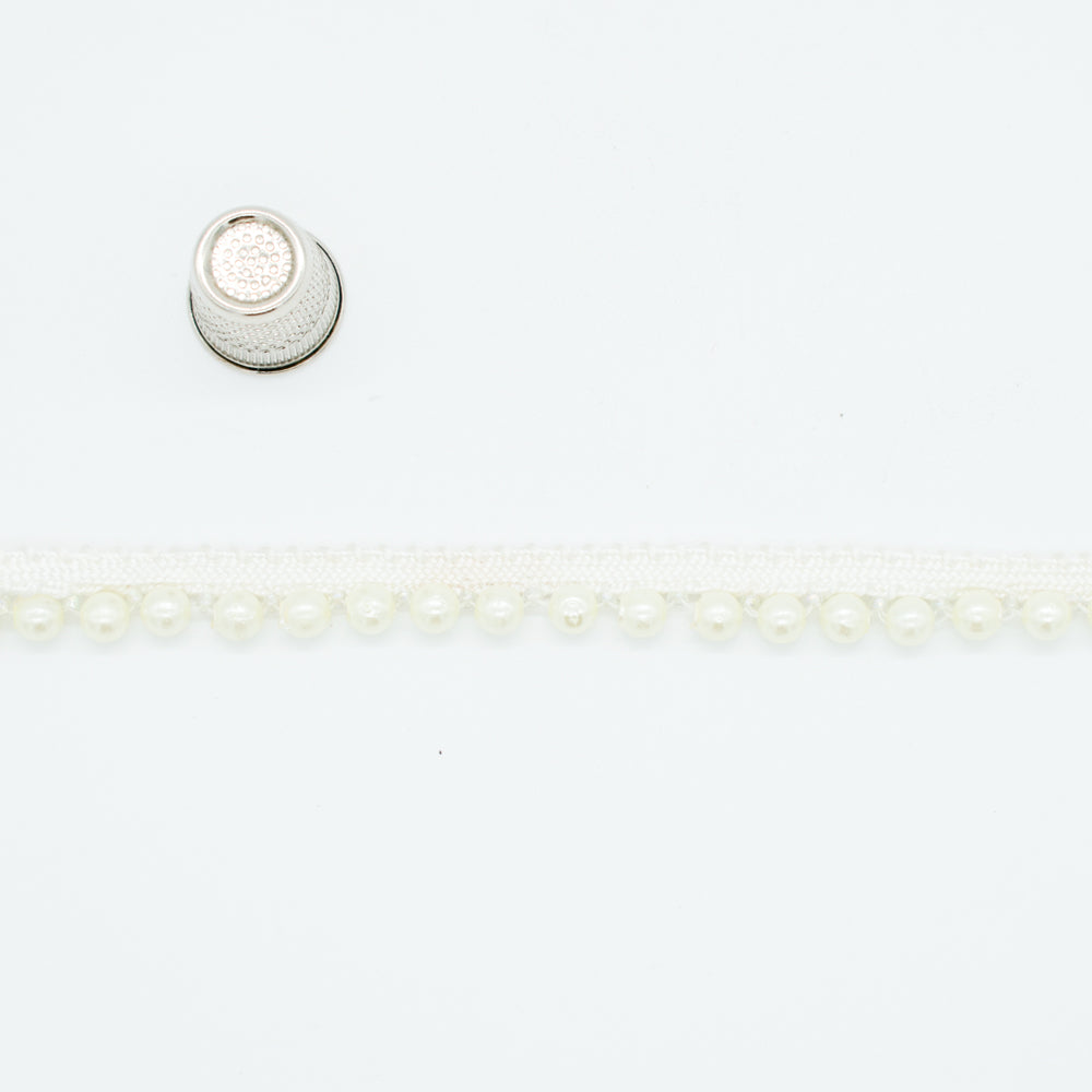 Pearl Bead Lace Ribbon