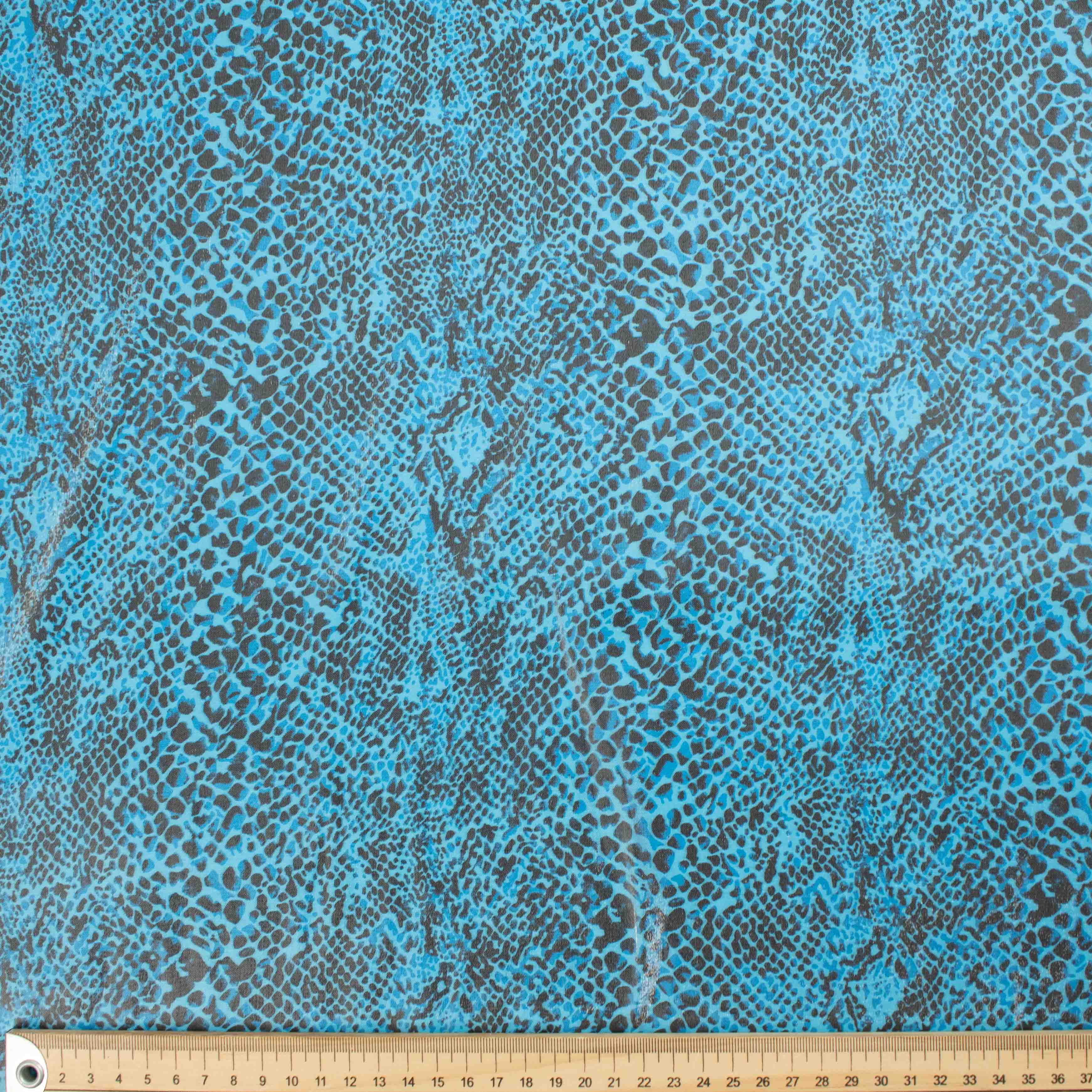 Snake Skin Printed Liquid Satin