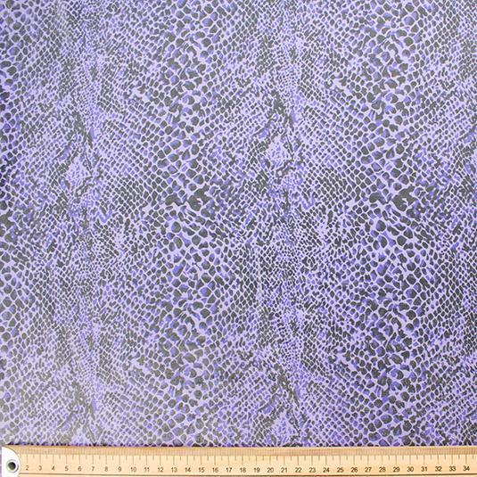 Snake Skin Printed Liquid Satin