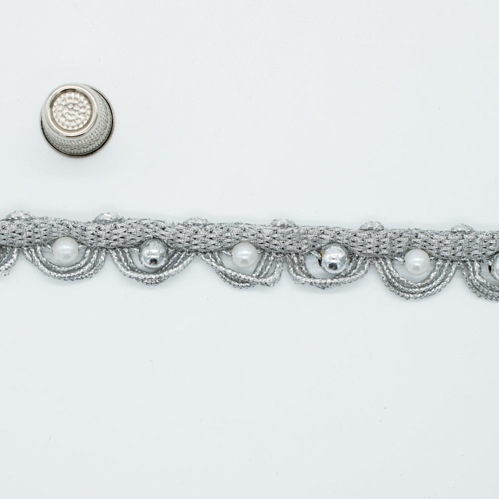 Sparkly Metallic Gold/Silver Trim