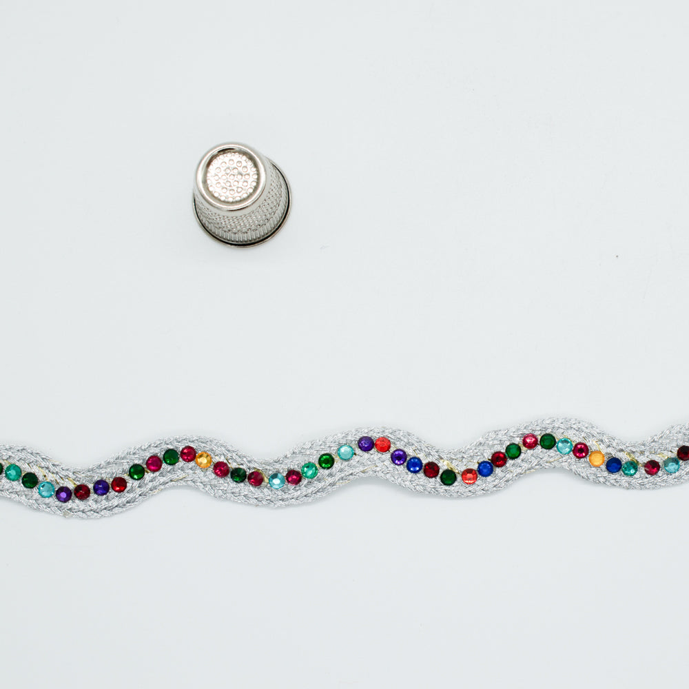 Sparkly Metallic Gold/Silver Trim