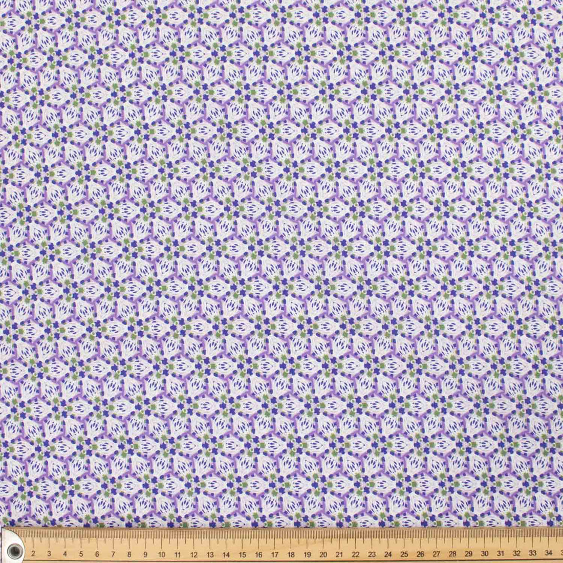 Spring Blooms Collection #02 Purple Floral Cotton Prints