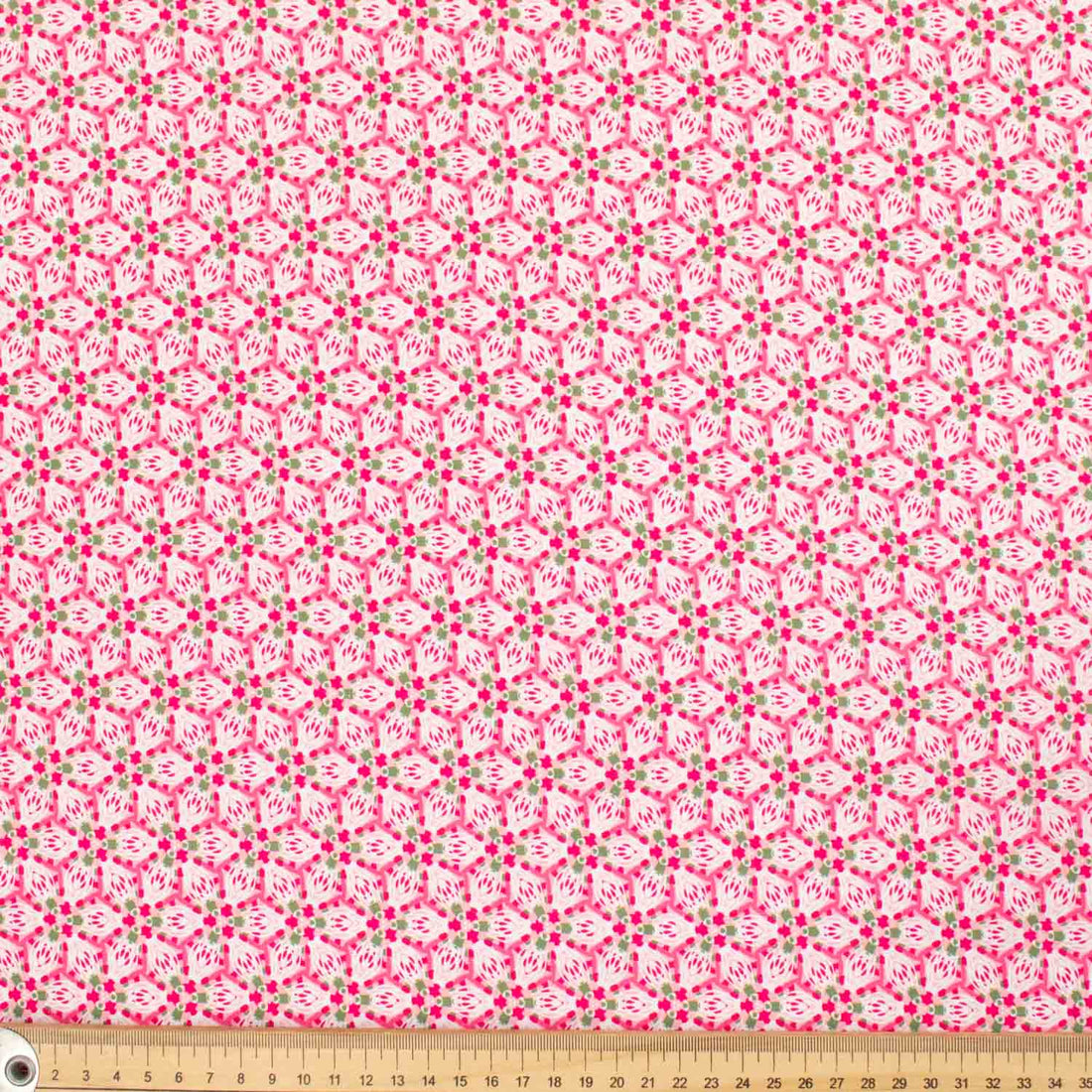 Spring Blooms Collection #01 Pink Floral Cotton Prints