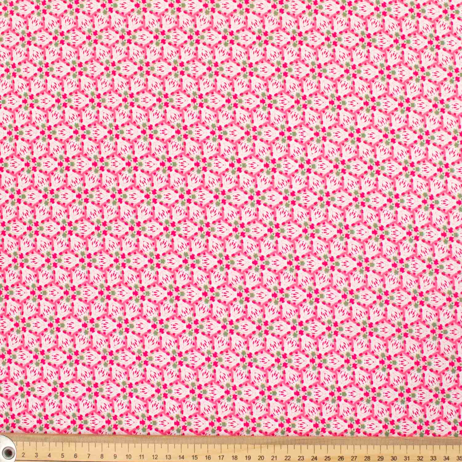 Spring Blooms Collection #01 Pink Floral Cotton Prints