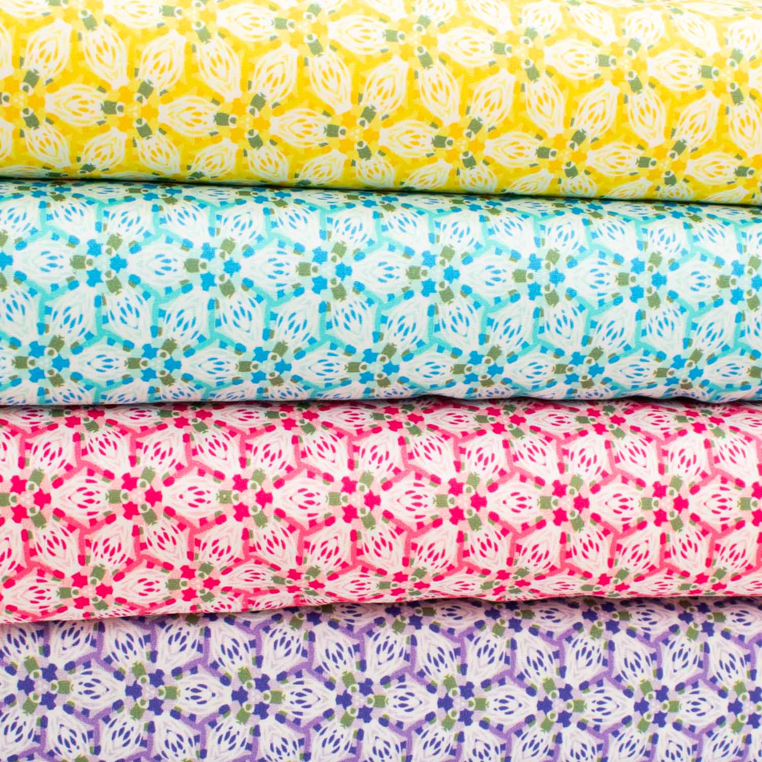 Spring Blooms Collection #01 Pink Floral Cotton Prints