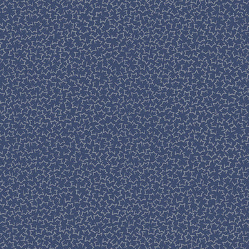 Stof Fabrics Quilters Coordinates Blue Star Cotton Prints