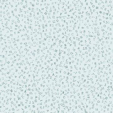 Stof Fabrics Quilters Coordinates Ice Letters Cotton Prints