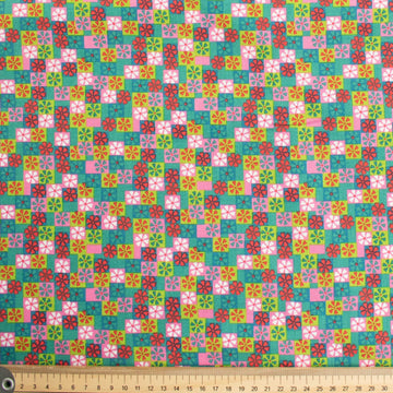 Stof Fabrics Lovely Style Multi-Colour Floral Cotton Prints
