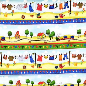 Stof Fabrics Your Little World Outdoor Washing Cotton Prints