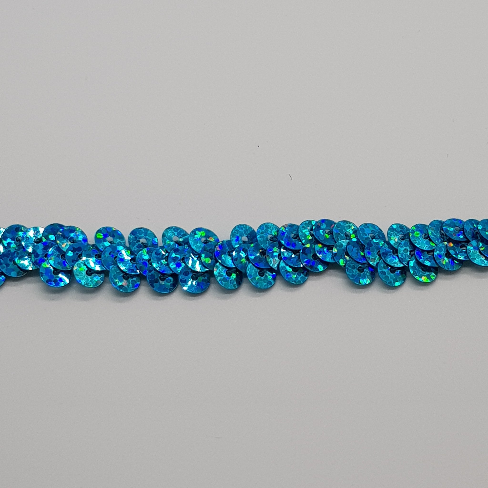 Stretch Sequin Trim 1-Row 15mm