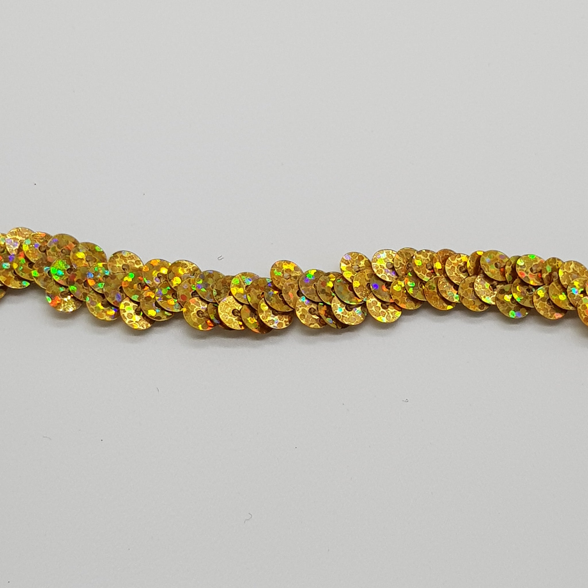 Stretch Sequin Trim 1-Row 15mm