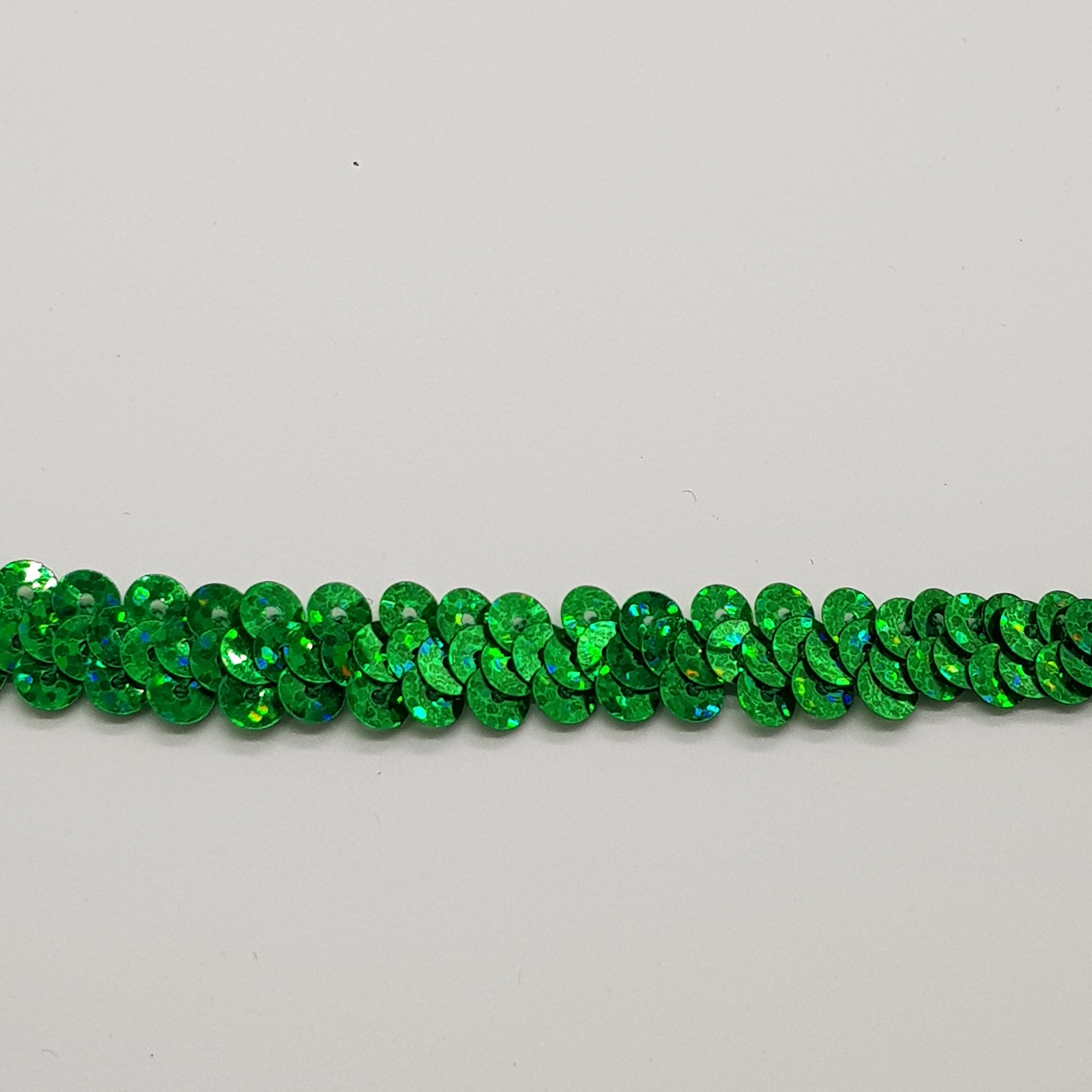 Stretch Sequin Trim 1-Row 15mm