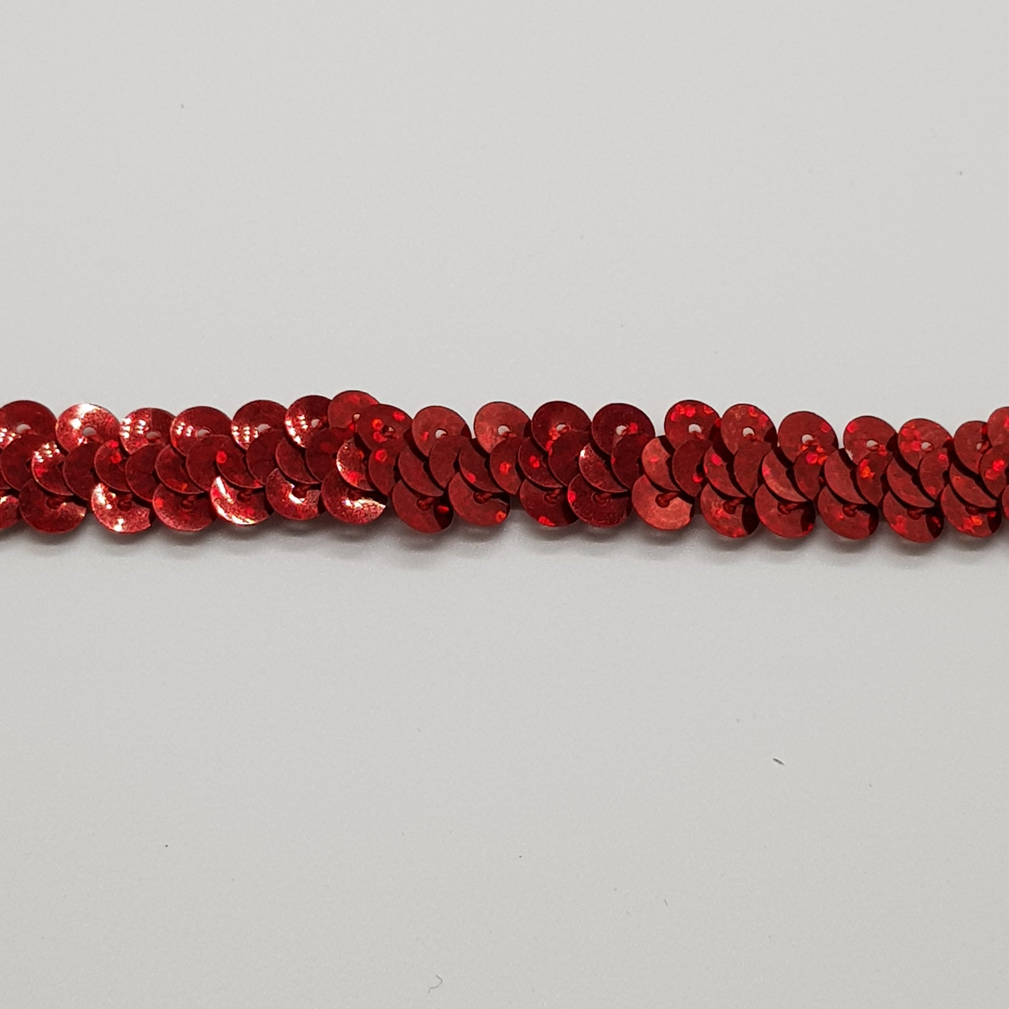 Stretch Sequin Trim 1-Row 15mm