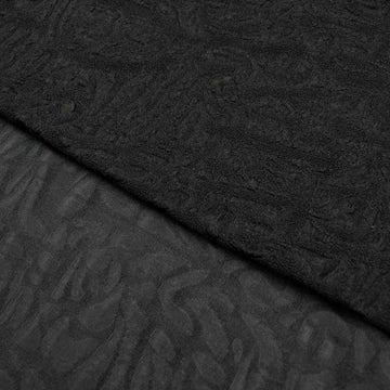 Stretch Jacquard Crepe