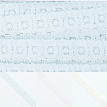 Stretch Lace Trim 15mm Design-81