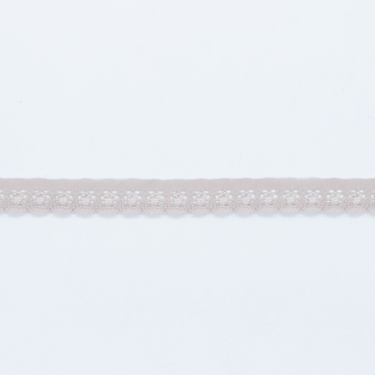 Stretch Lace Trim 10mm Design-02 Nude