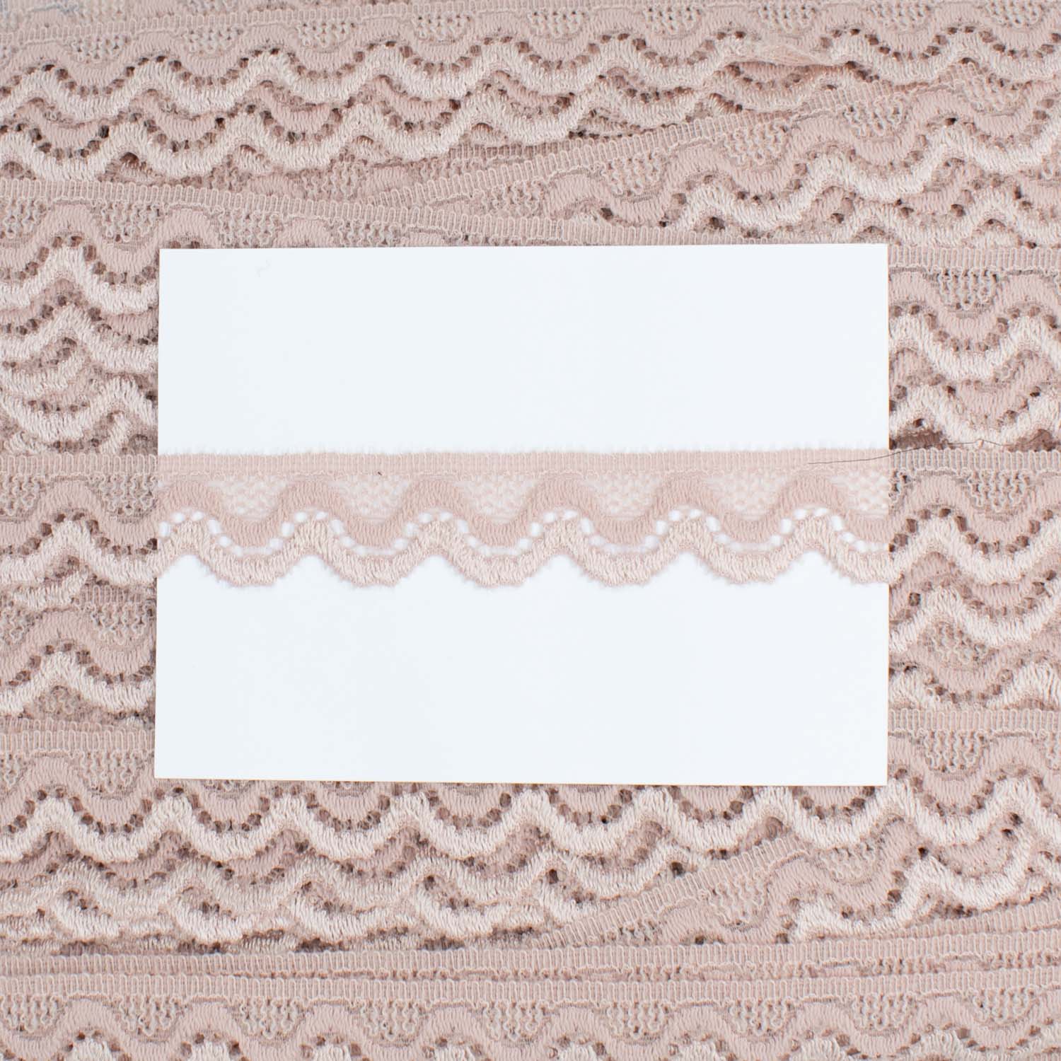 Stretch Lace Trim 20mm Design-S8 Wave