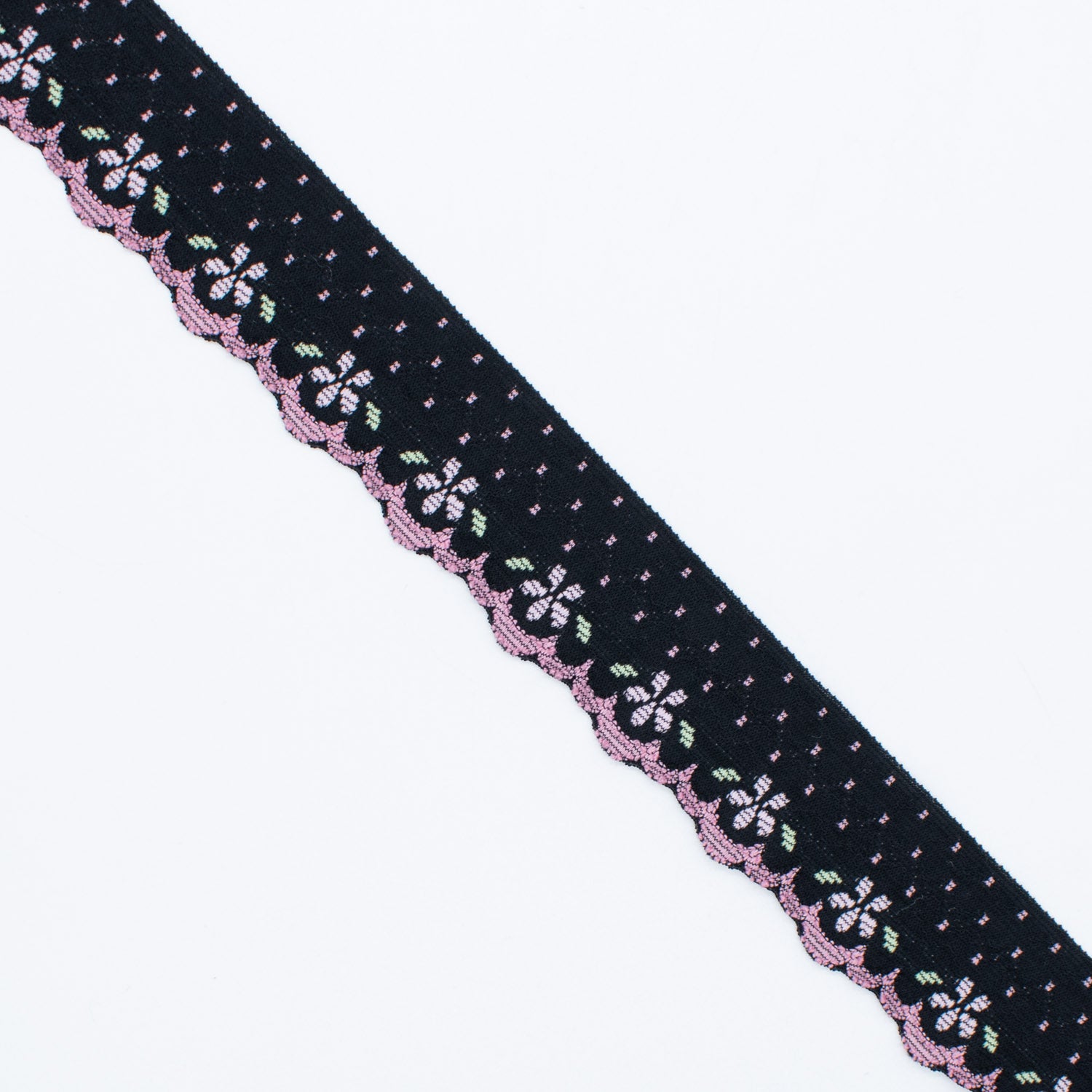 Floral Stretch Lace Trim 30mm