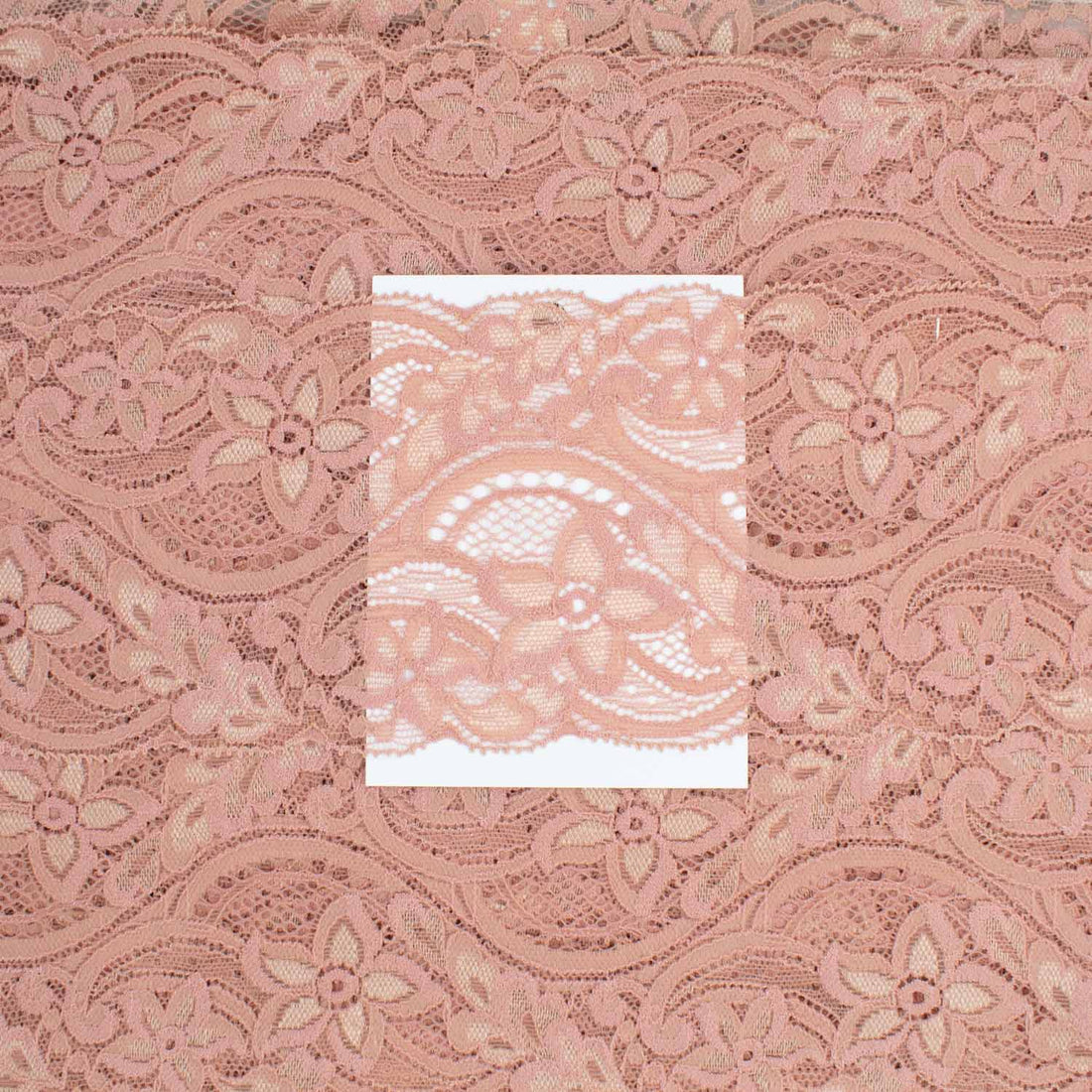 Floral Vines Stretch Raschel Lace Trim 85mm