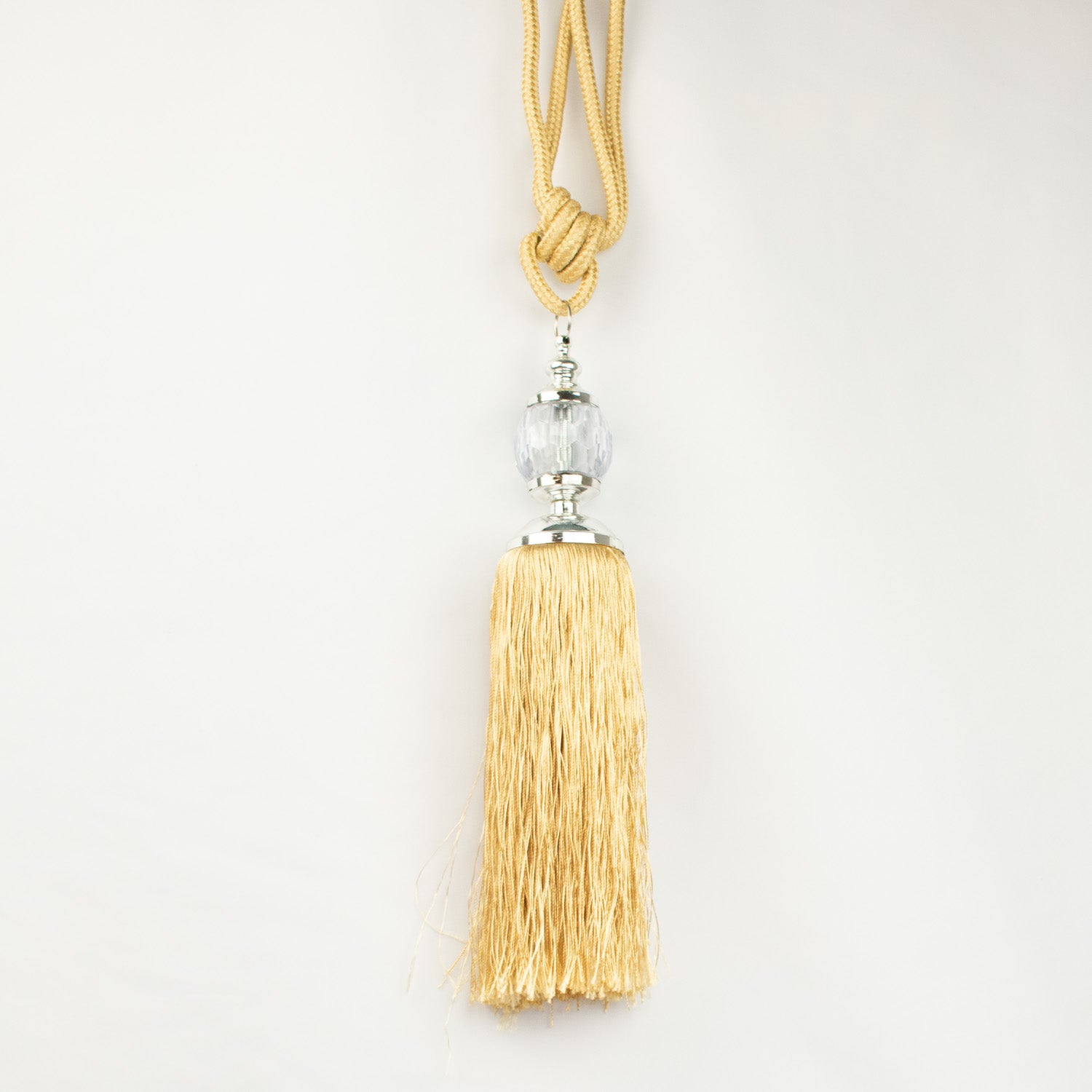 Crystal Curtain Tassel Tie Back - Design 25