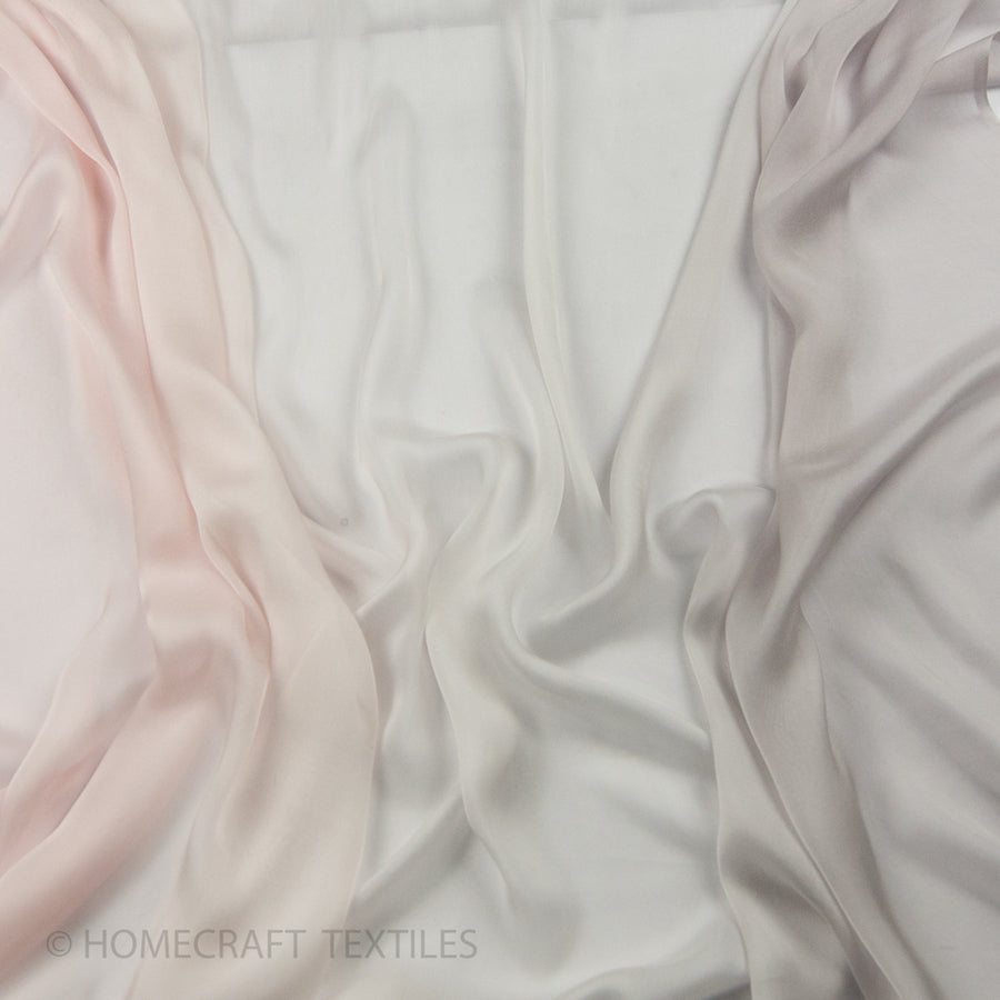 Ombre Shaded Silk Chiffon