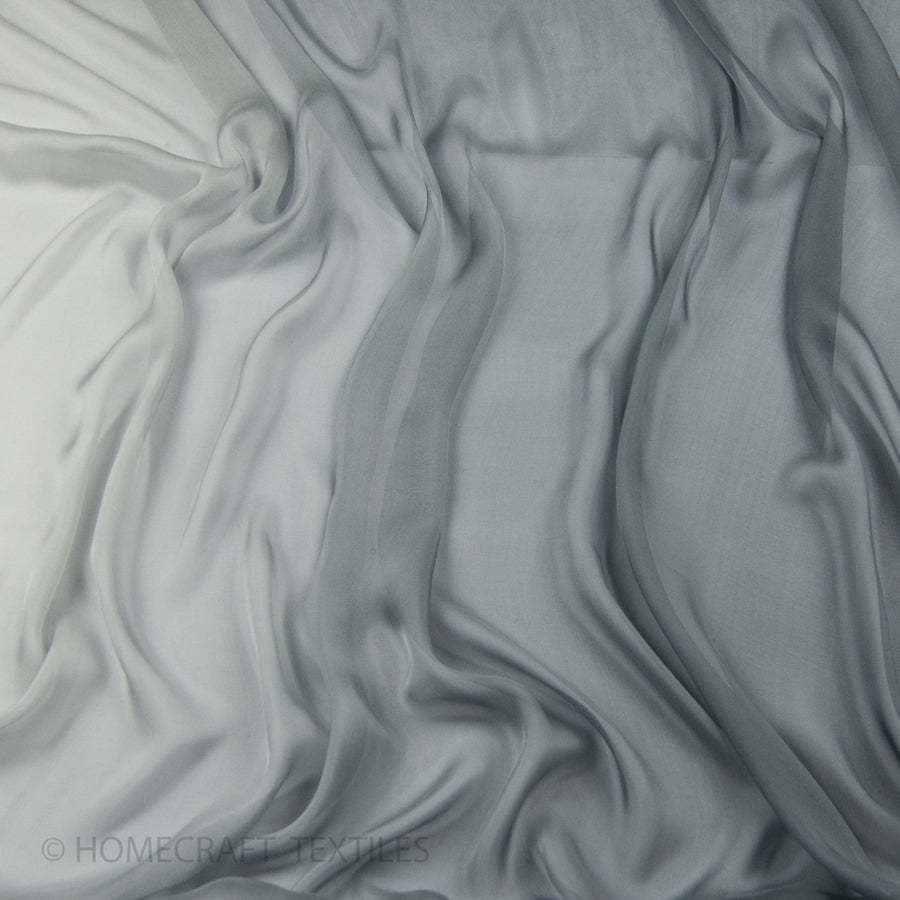 Ombre Shaded Silk Chiffon