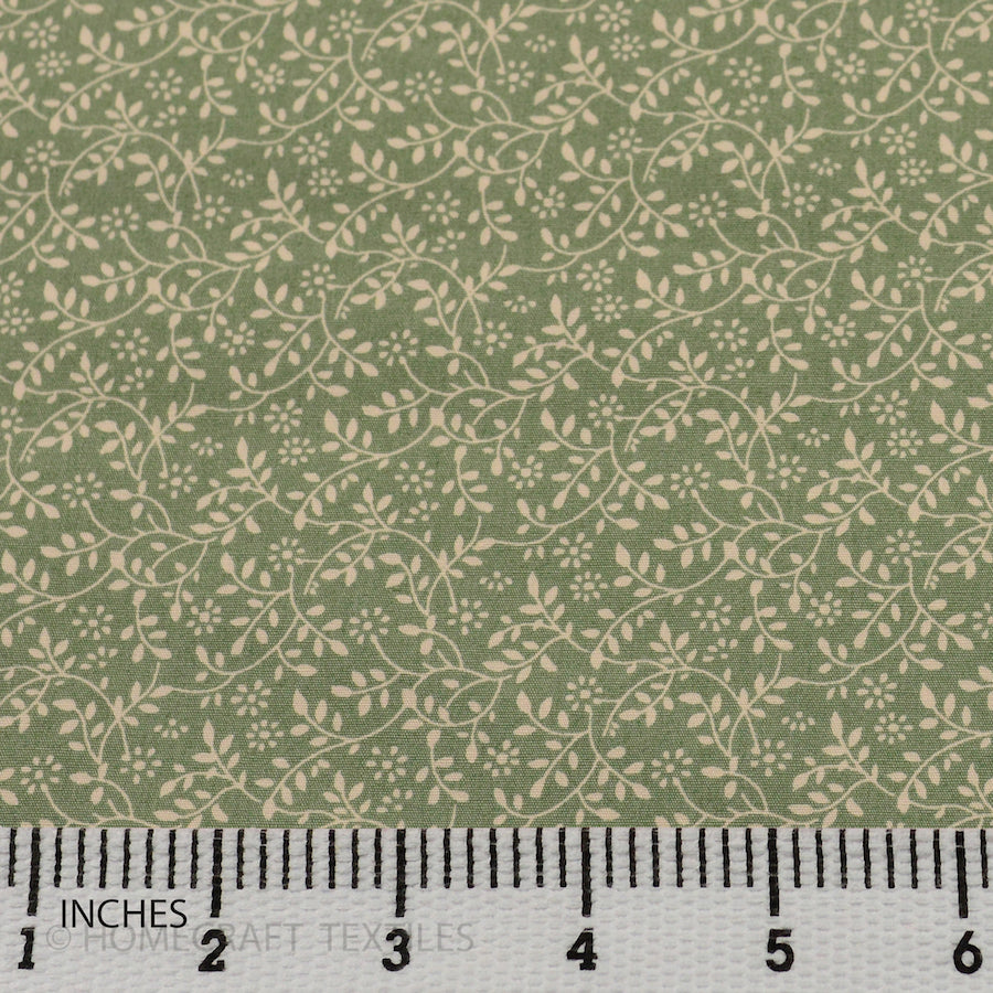 Plants Design Cotton Prints by Homecraft Textiles - Haberdashery Shop in Australia
