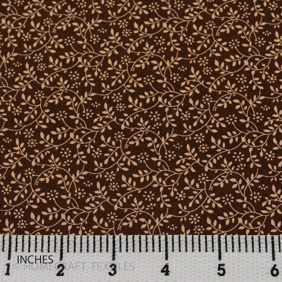 Plant Design Cotton Prints by Homecraft Textiles - Haberdashery Shop in Australia