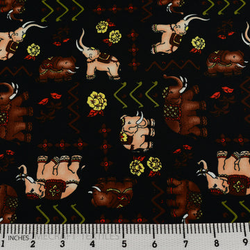 Elephants Design Cotton Prints by Homecraft Textiles - Haberdashery Shop in Australia