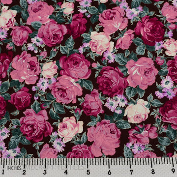 Flowers Design Cotton Prints by Homecraft Textiles - Haberdashery Shop in Australia