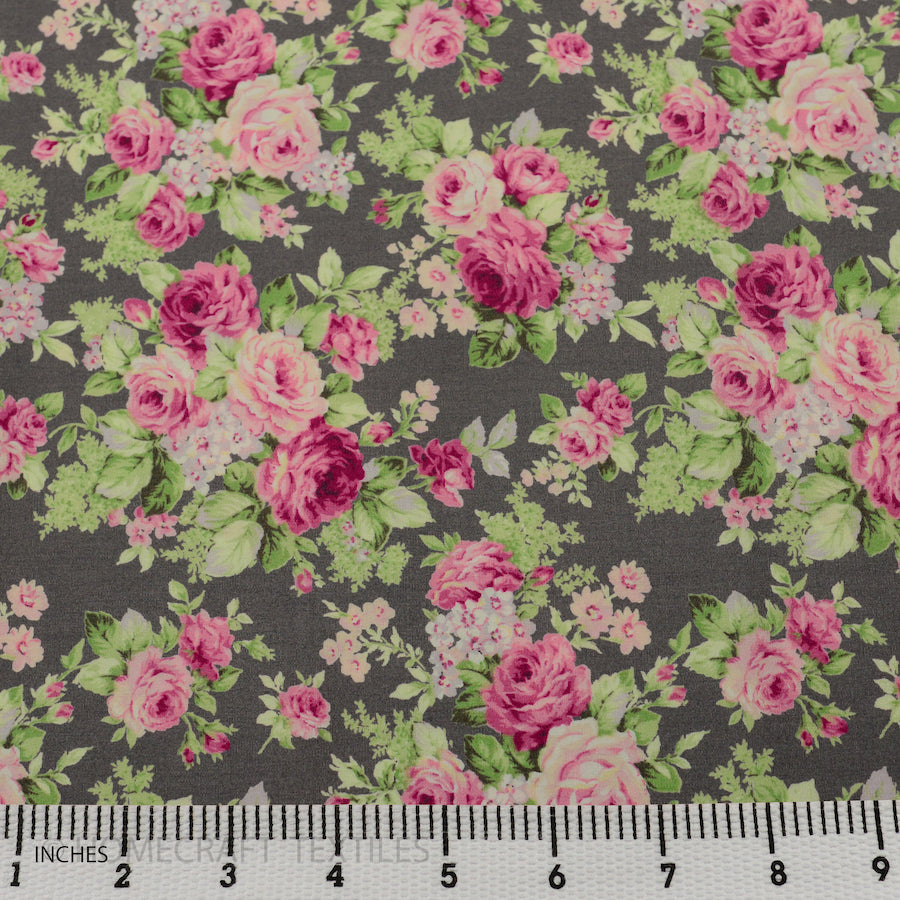 Flowers Design Cotton Prints by Homecraft Textiles - Haberdashery Shop in Australia